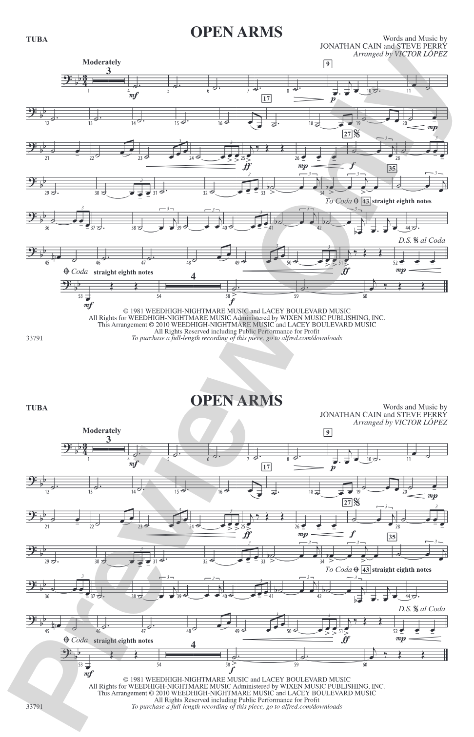 Open Arms: Tuba