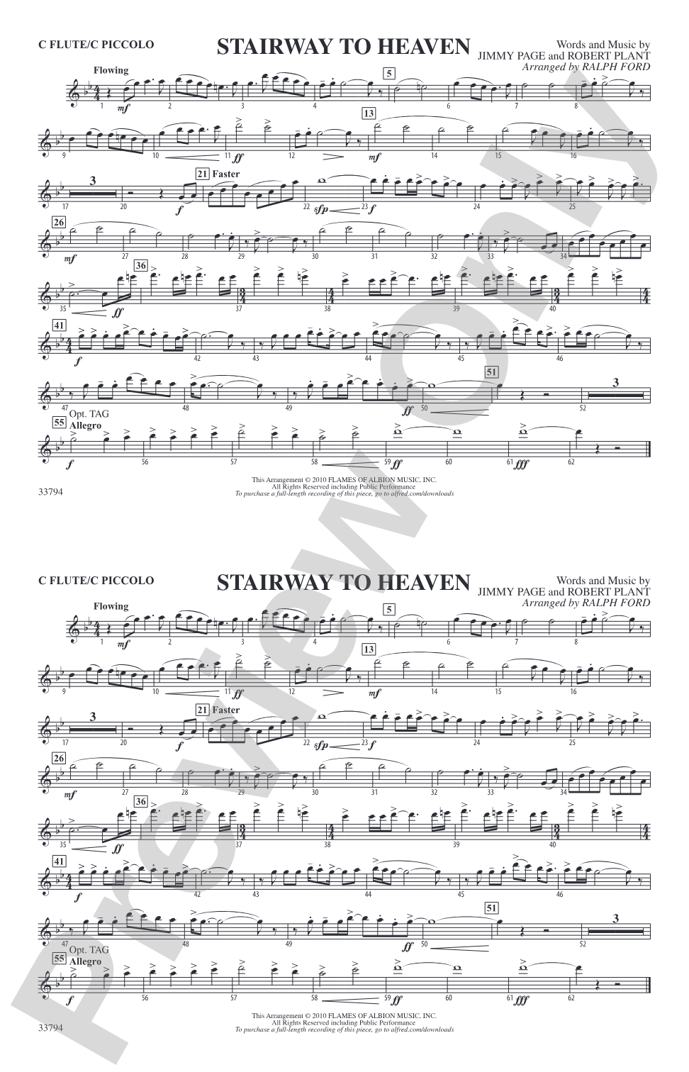 Stairway to Heaven: Flute