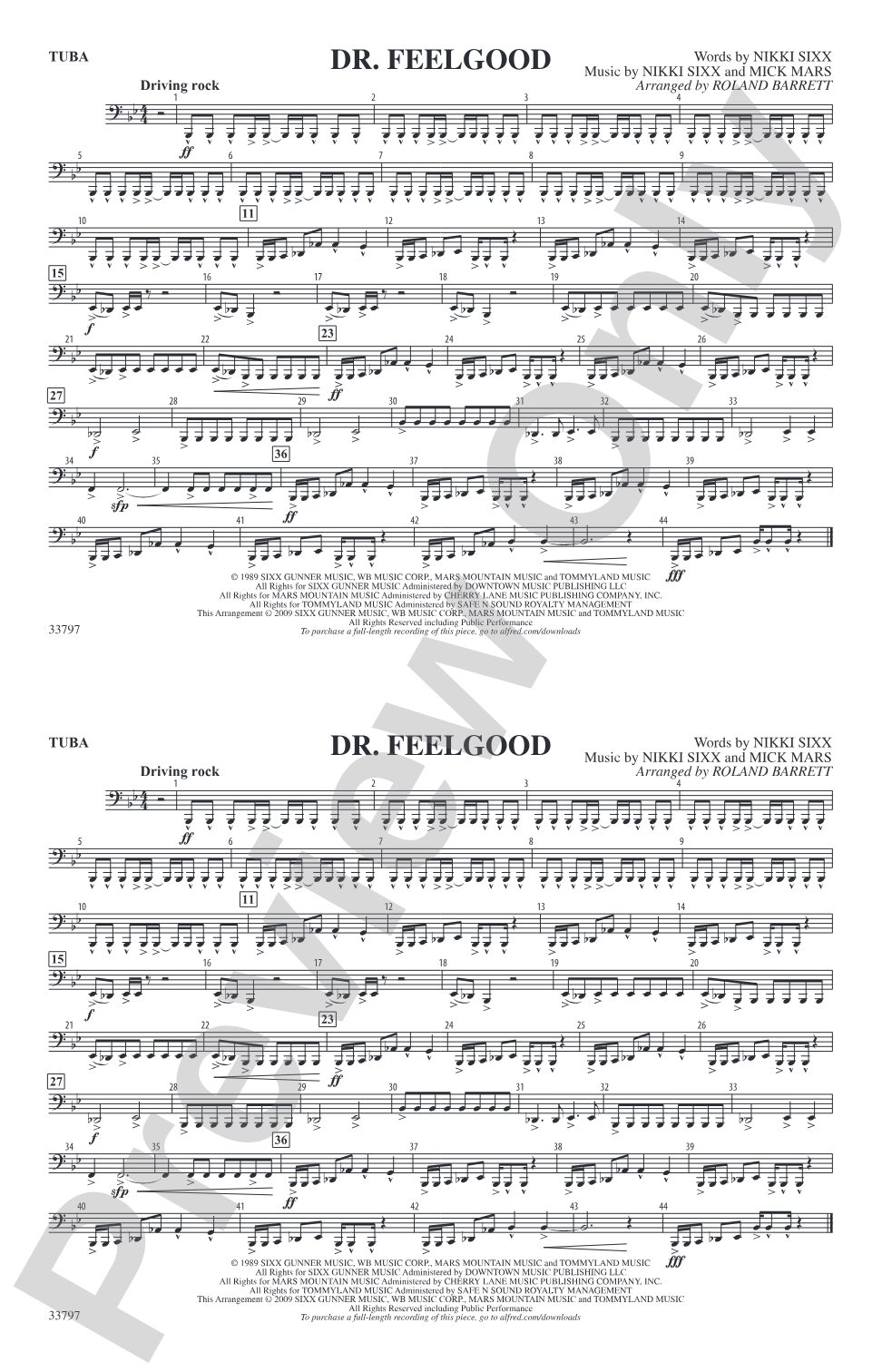 Dr. Feelgood: Tuba