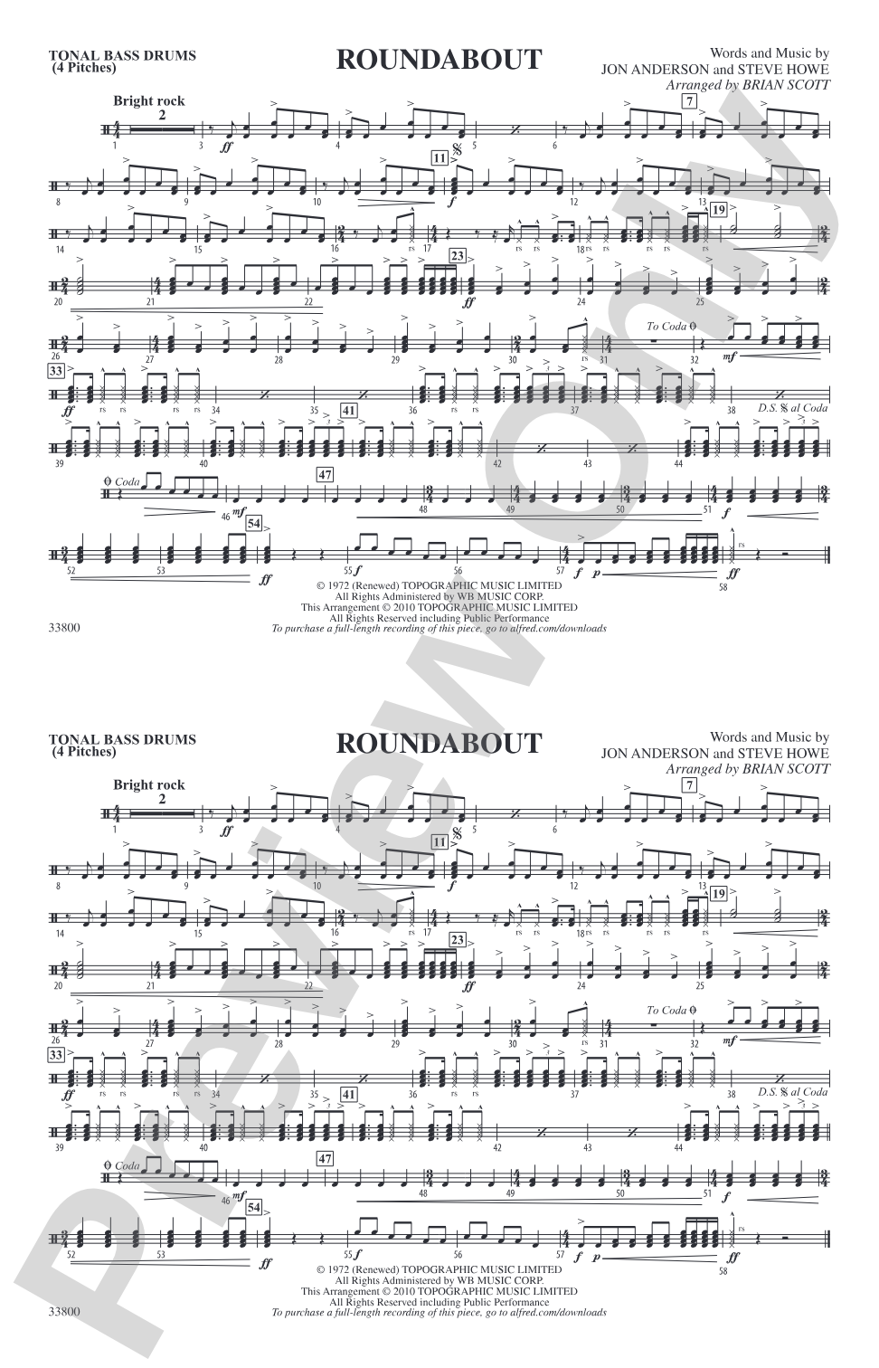 Roundabout: Tonal Bass Drum