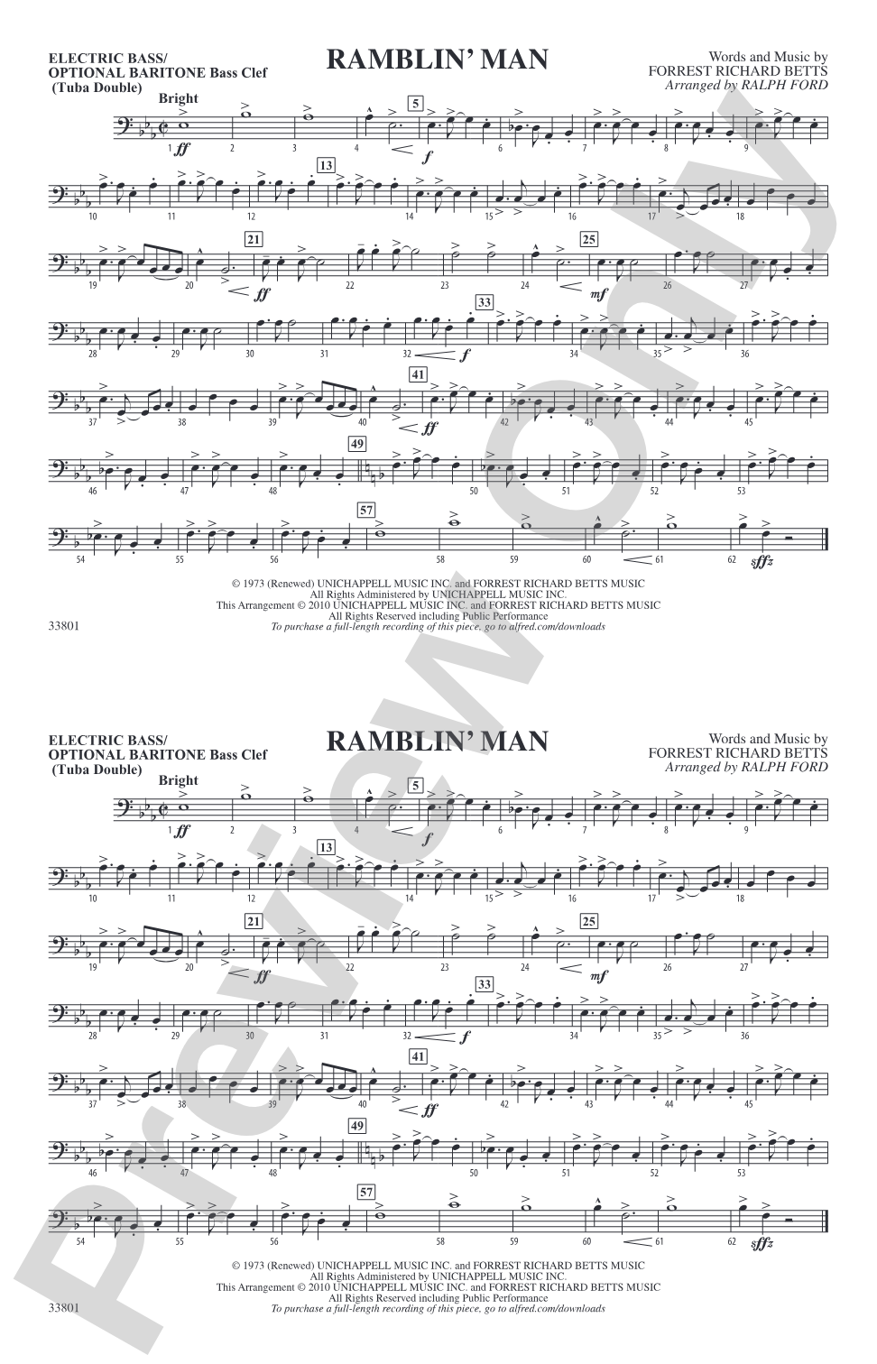 Ramblin' Man: Electric Bass