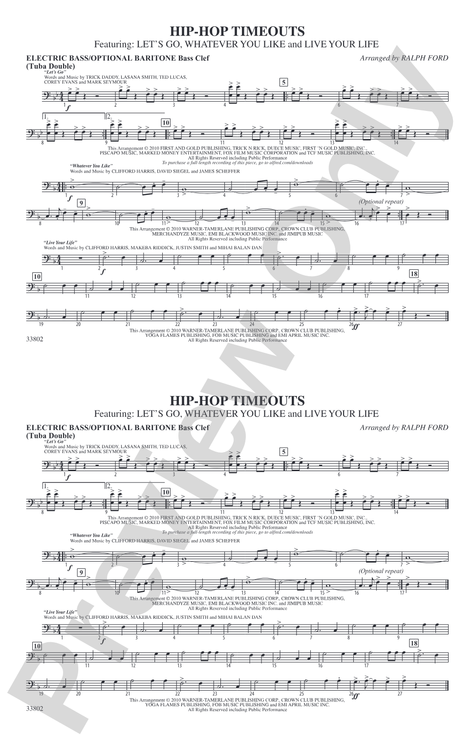 Hip-Hop Timeouts: Electric Bass