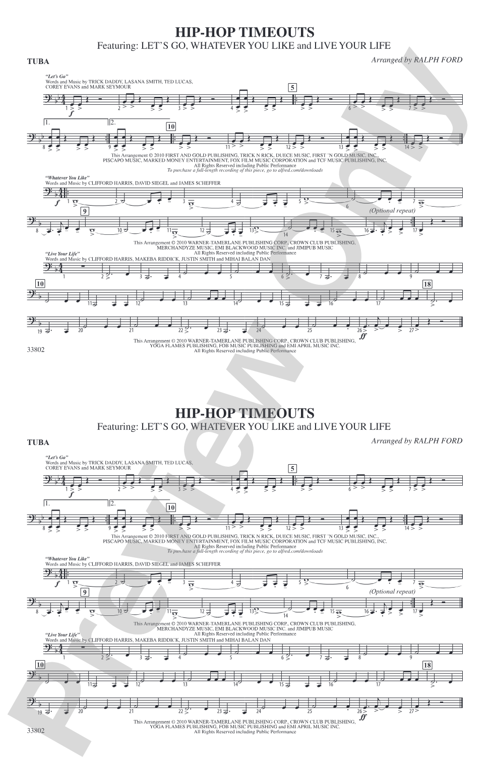 Hip-Hop Timeouts: Tuba