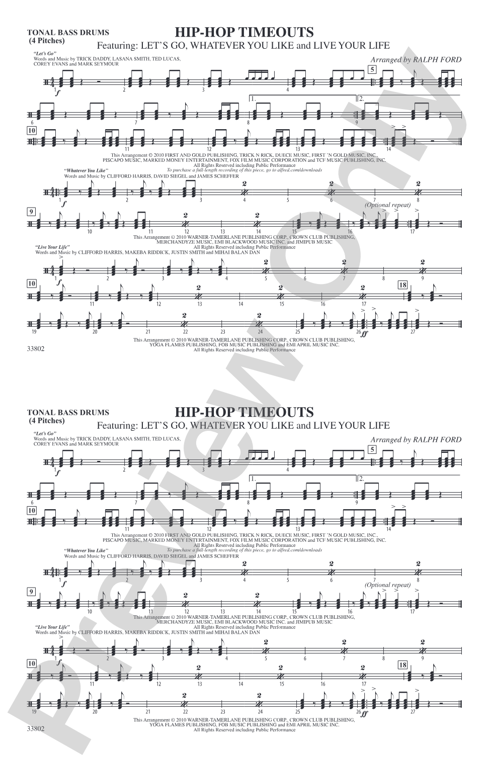 Hip-Hop Timeouts: Tonal Bass Drum