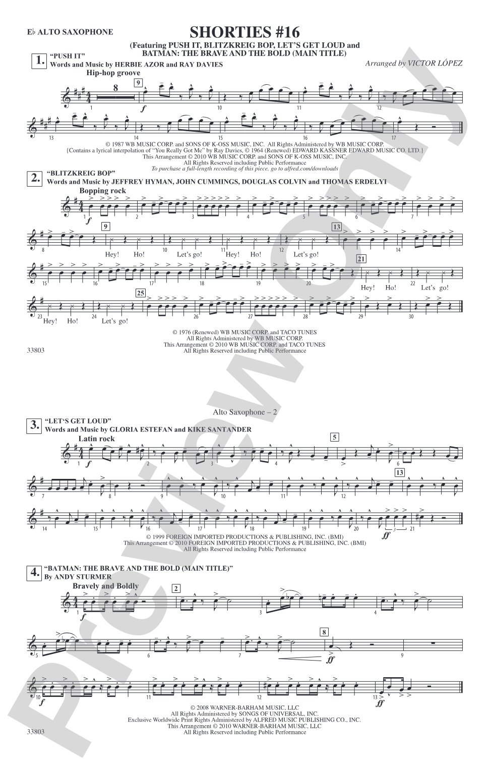 Shorties #16: E-flat Alto Saxophone