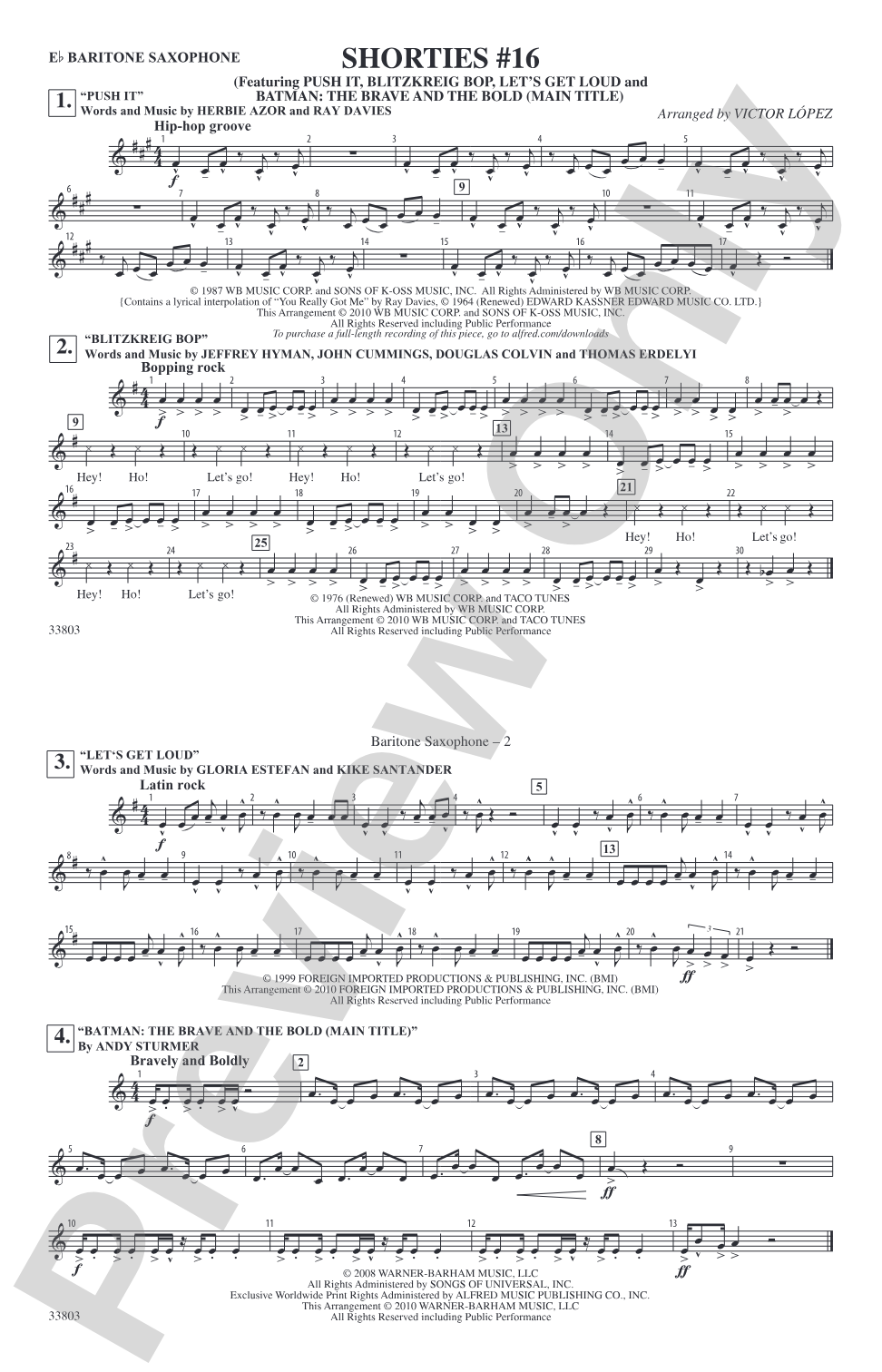 Shorties #16: E-flat Baritone Saxophone