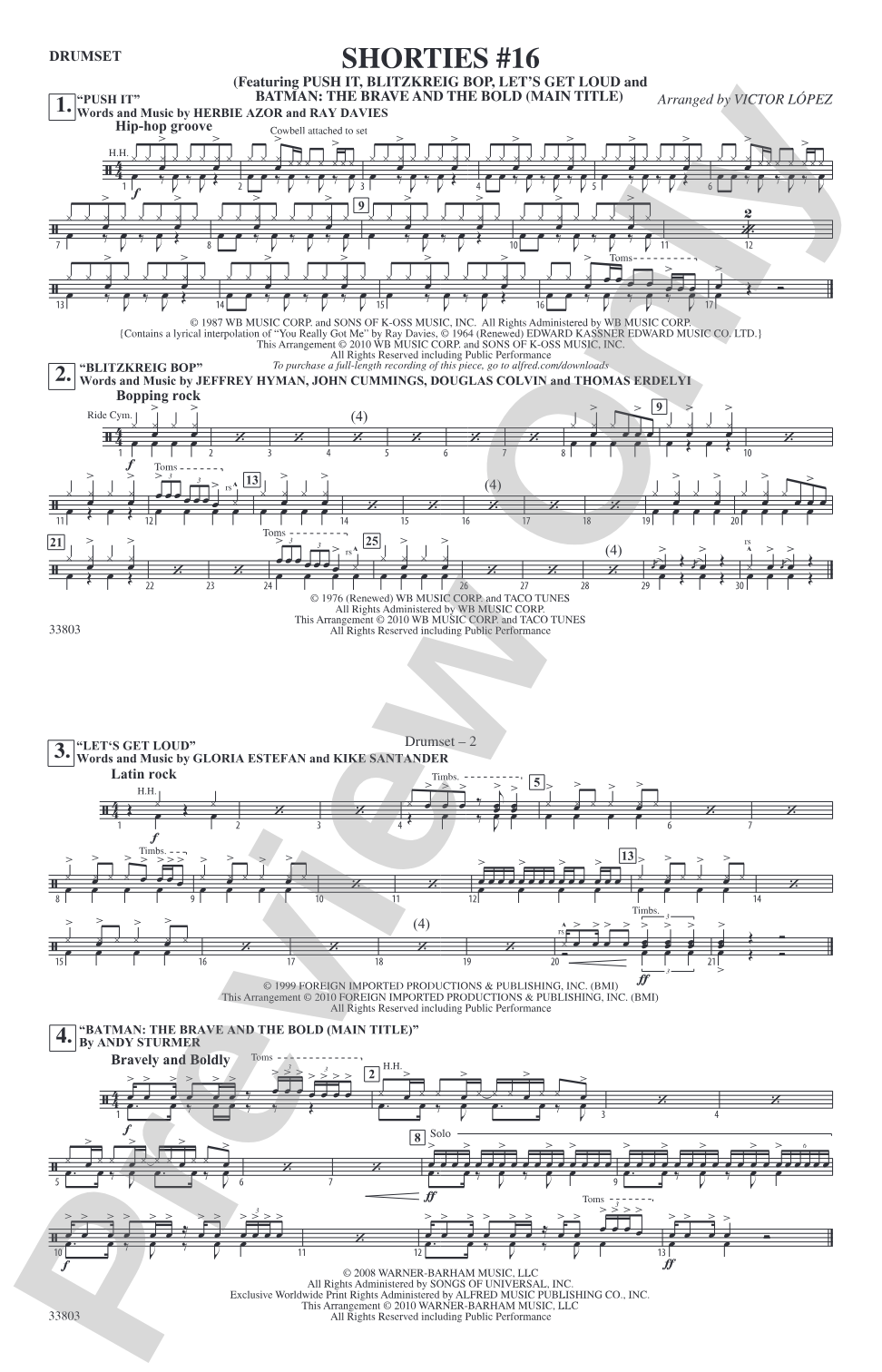 Shorties #16: Drumset