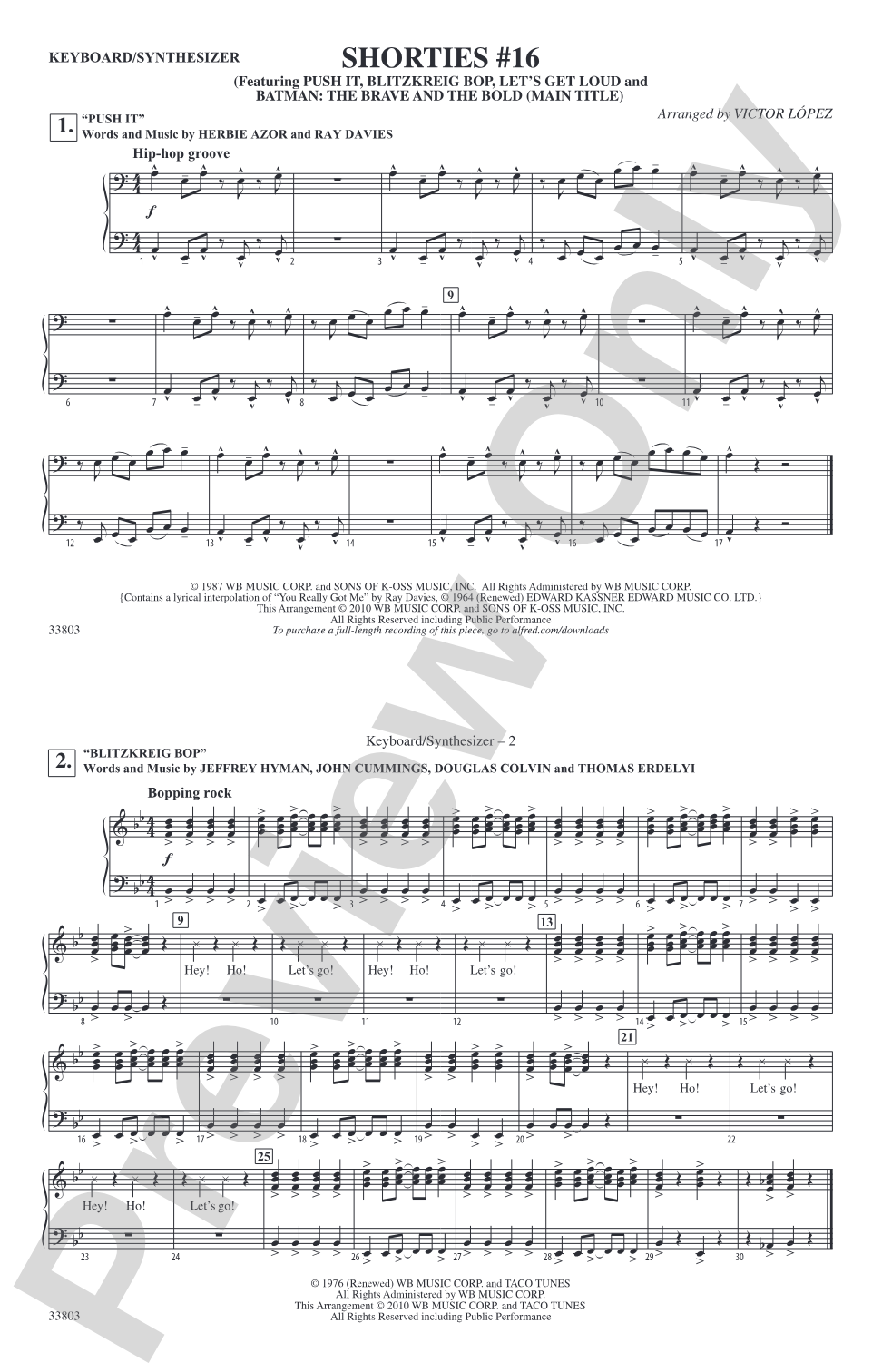 Shorties #16: Keyboard/Synthesizer