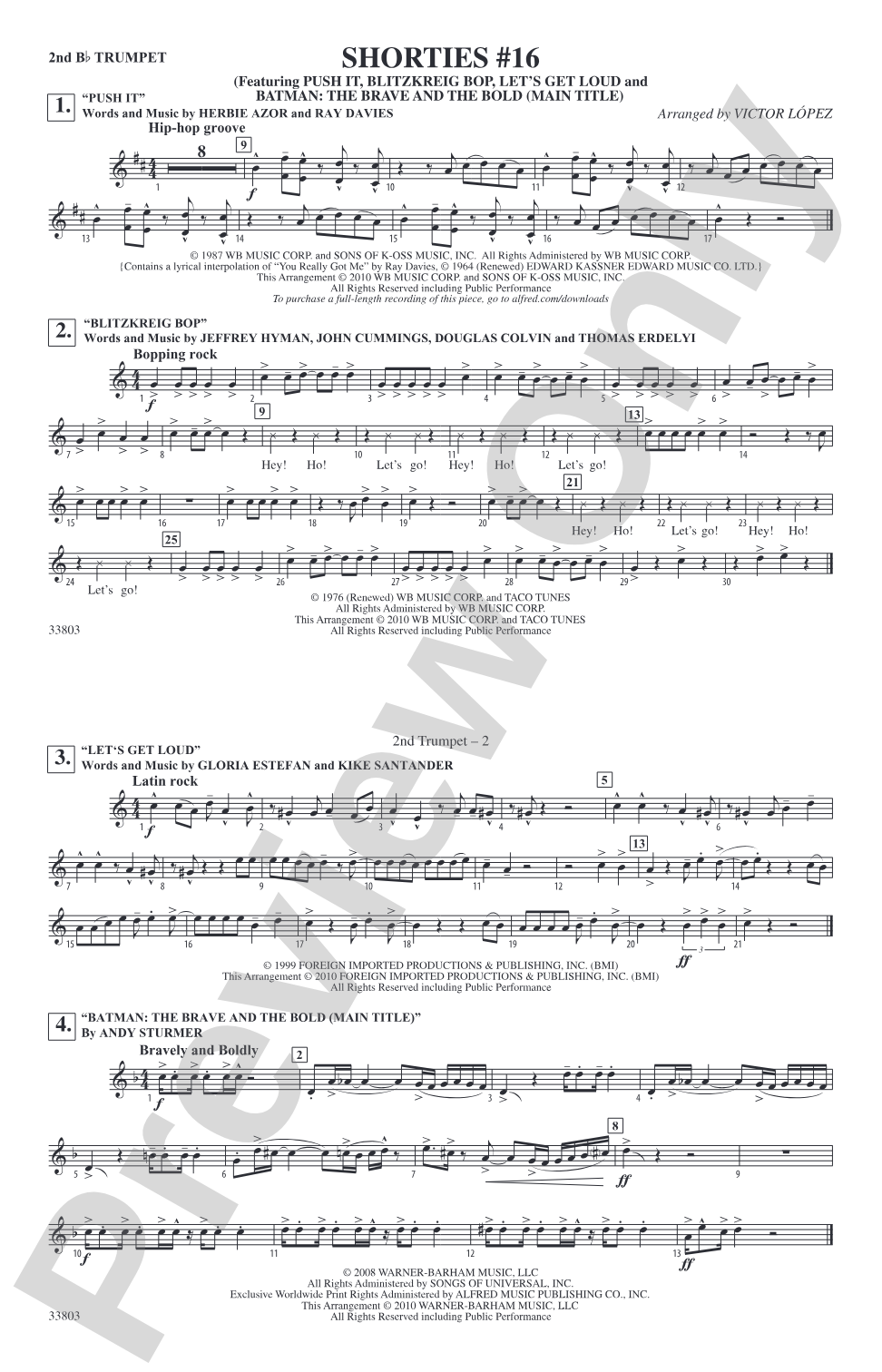 Shorties #16: 2nd B-flat Trumpet