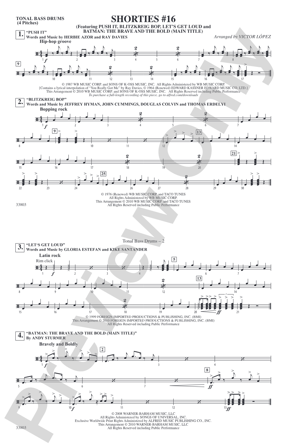 Shorties #16: Tonal Bass Drum