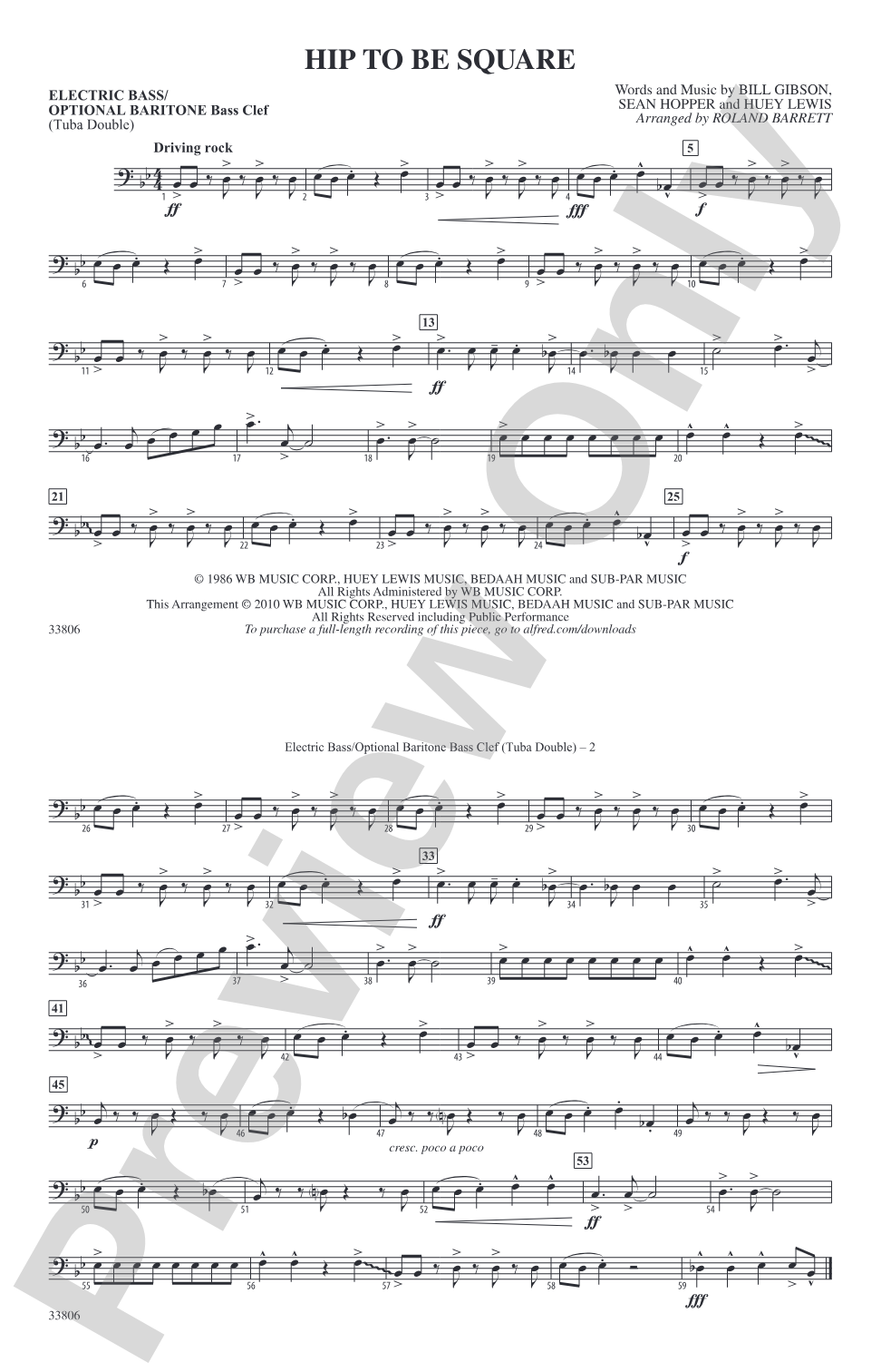 Hip to Be Square: Electric Bass