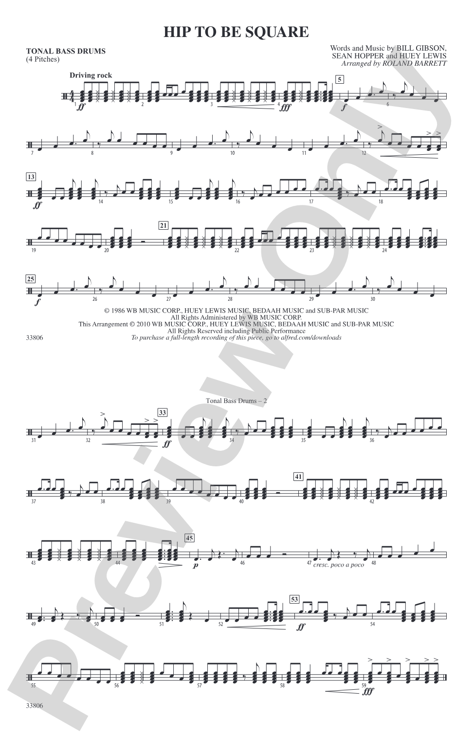 Hip to Be Square: Tonal Bass Drum