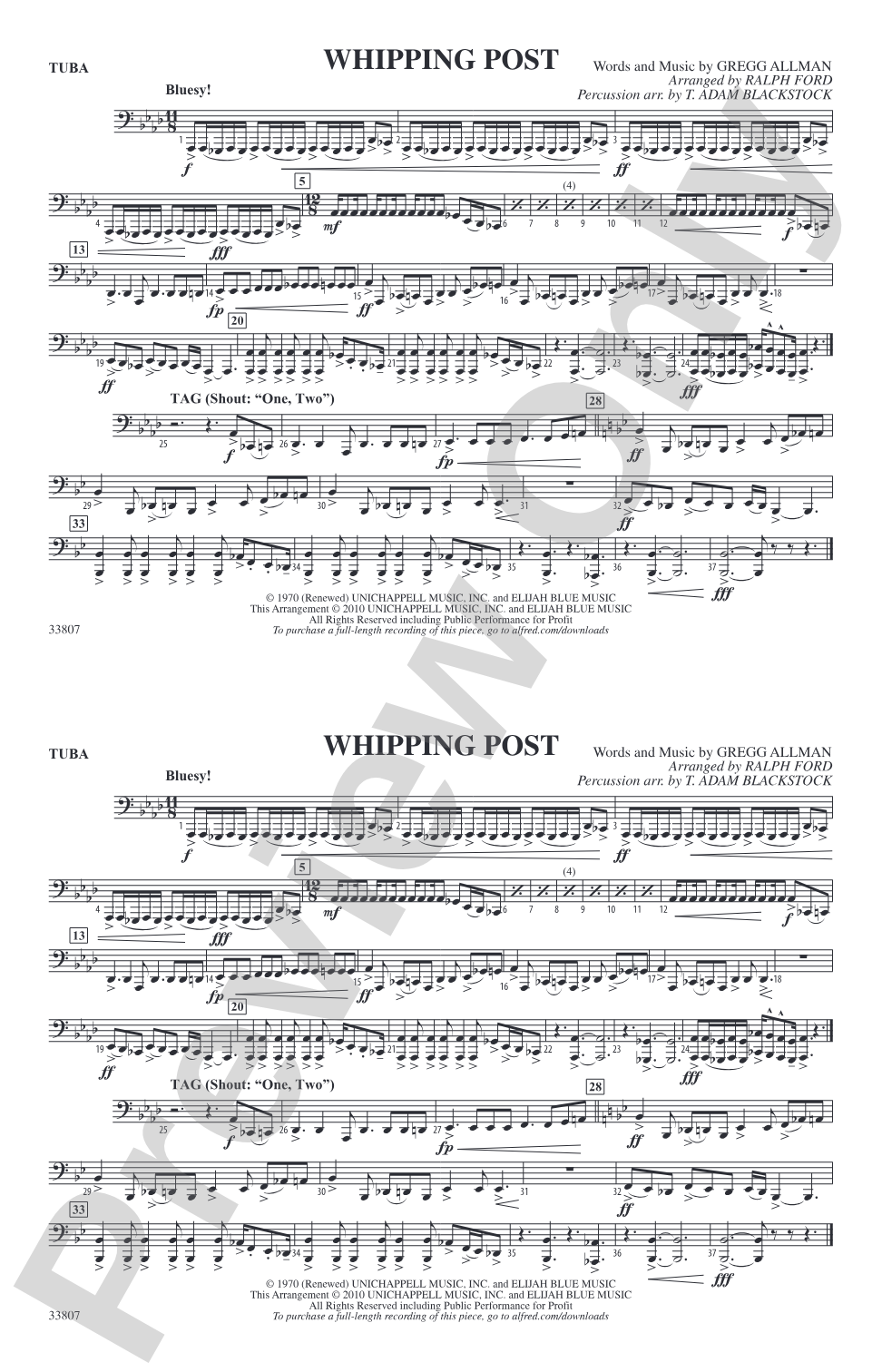 Whipping Post: Tuba