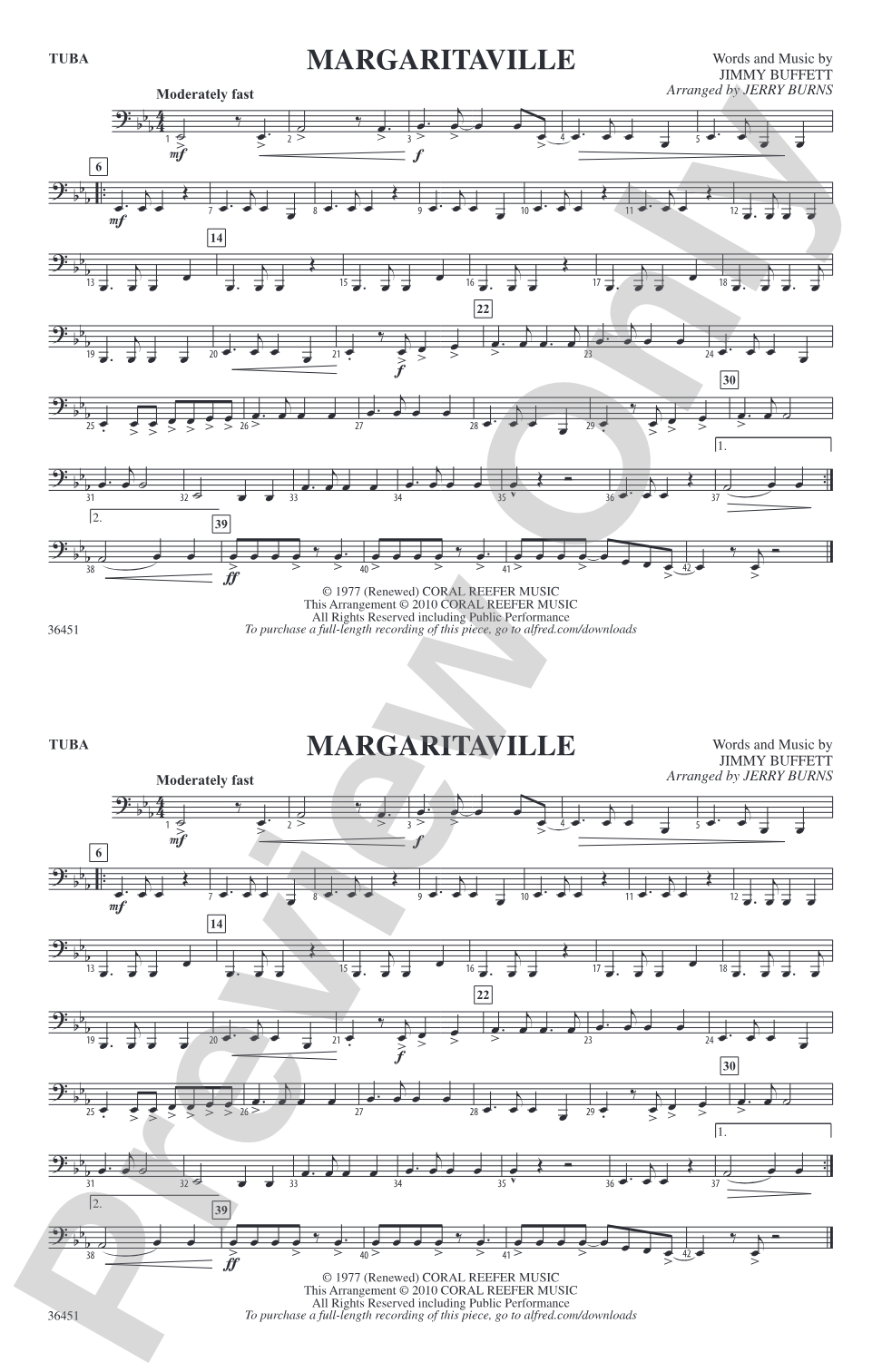 Margaritaville: Tuba
