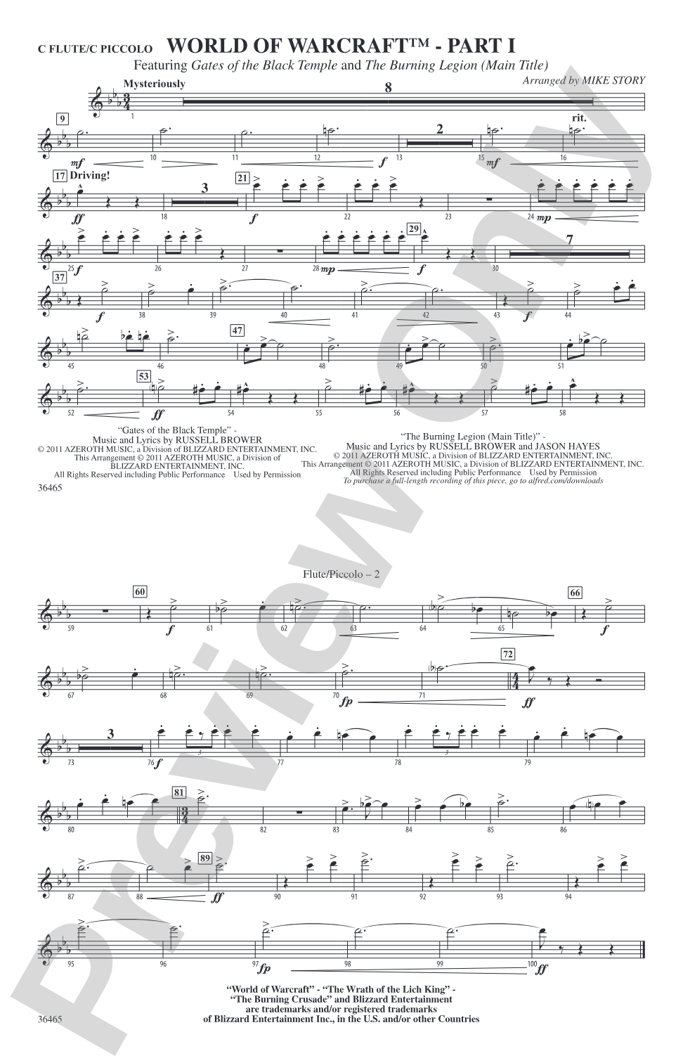World of Warcraft, Part I: Flute
