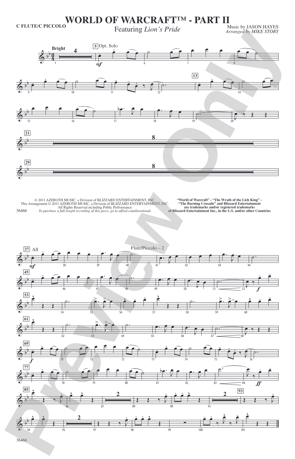 World of Warcraft, Part II: Flute