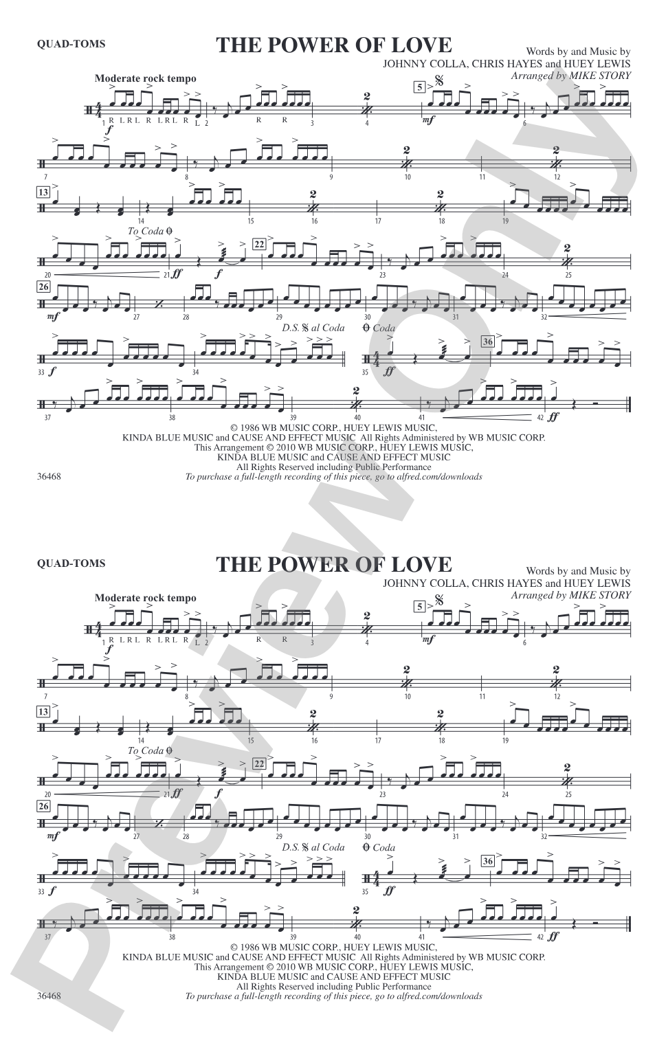 The Power of Love: Quad-Toms