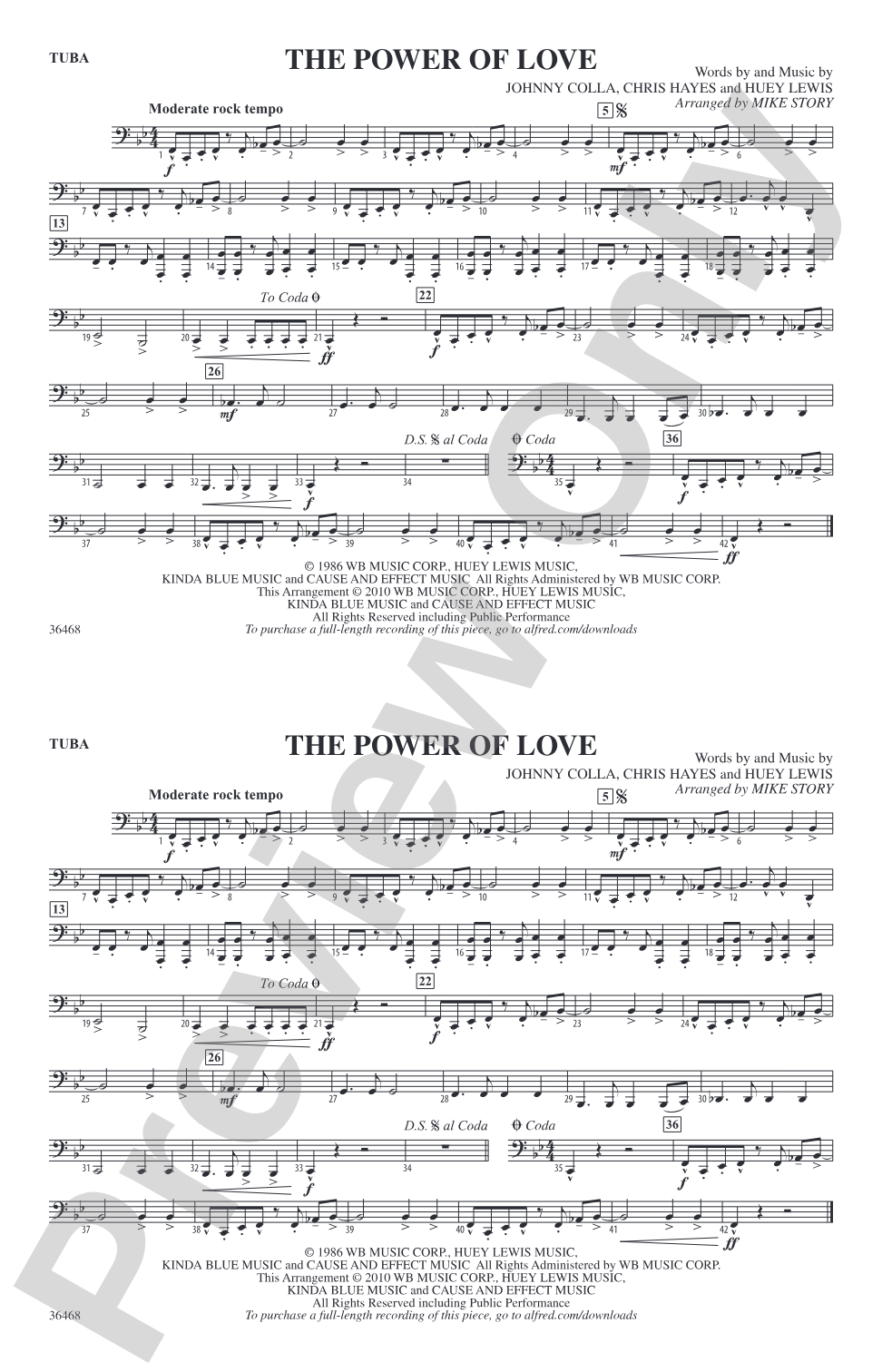 The Power of Love: Tuba