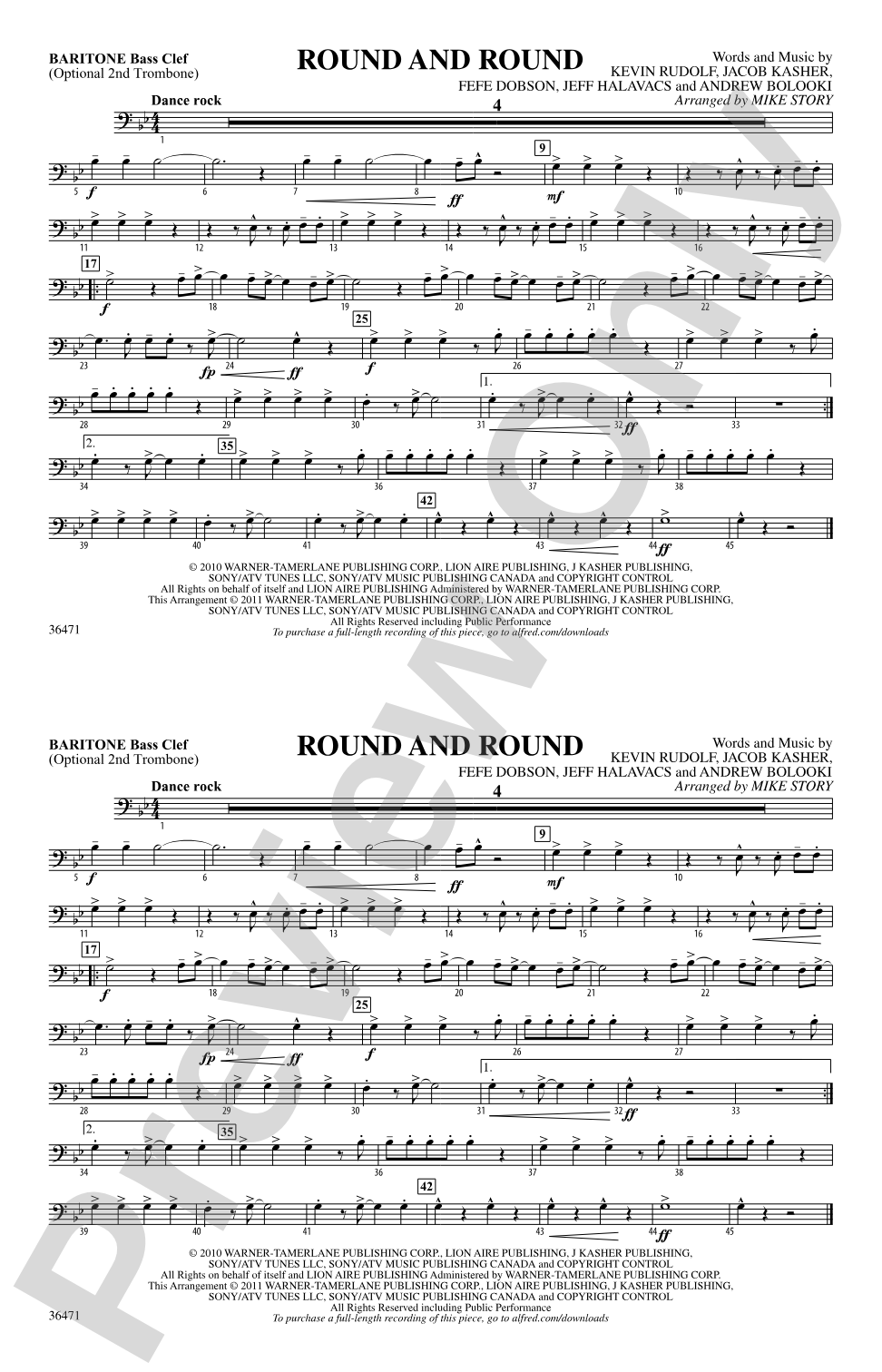 Round and Round: Baritone B.C.