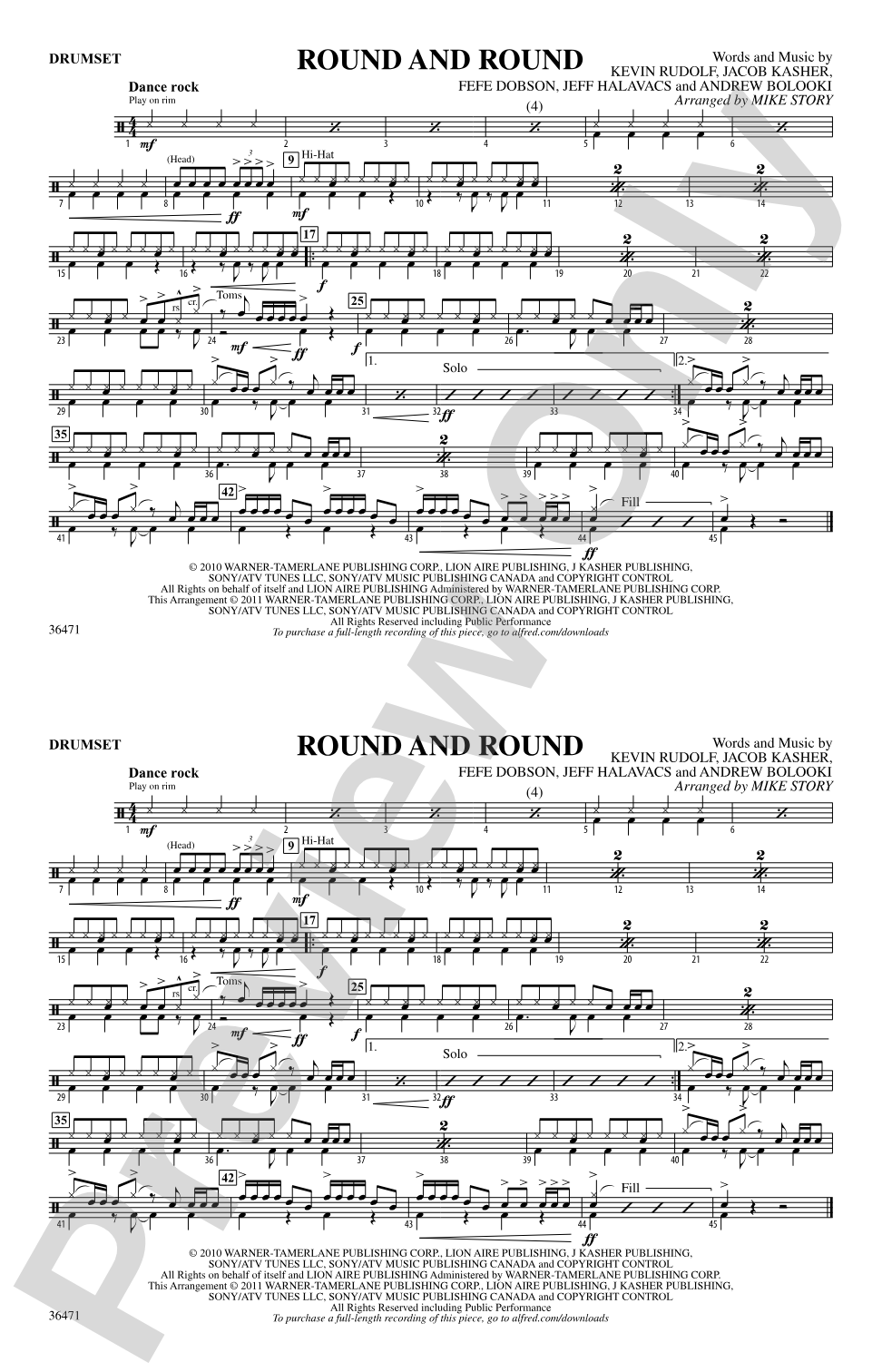 Round and Round: Drumset