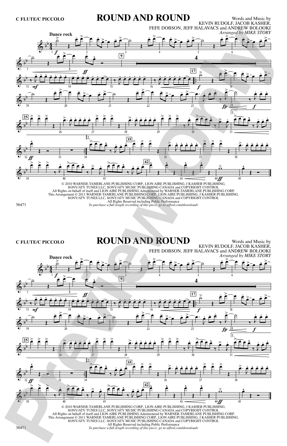 Round and Round: Flute