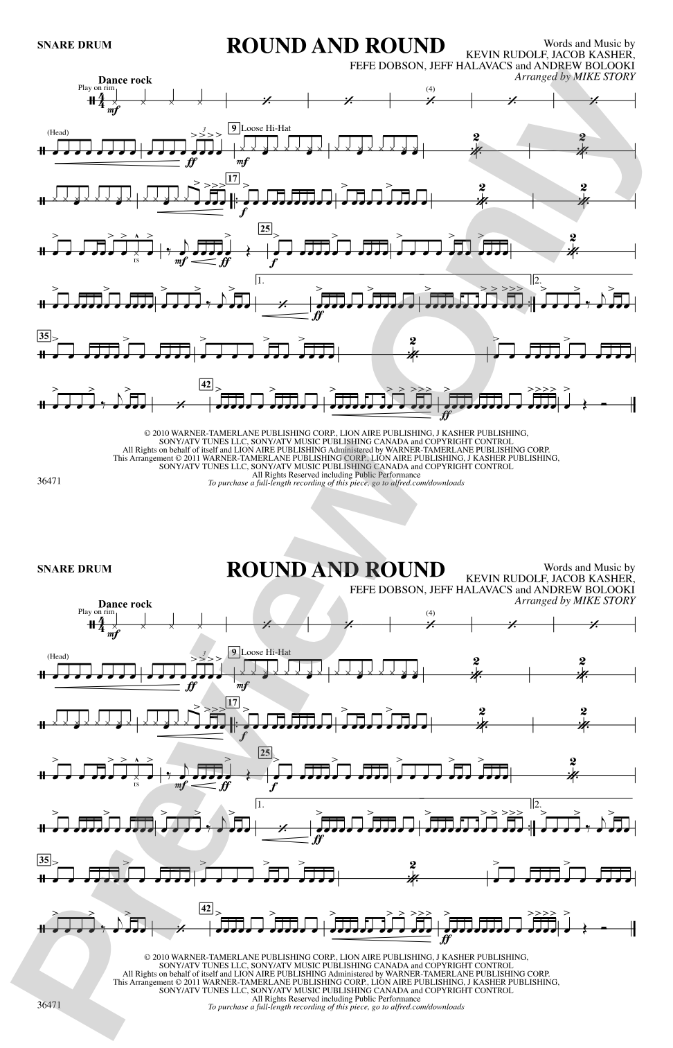 Round and Round: Snare Drum