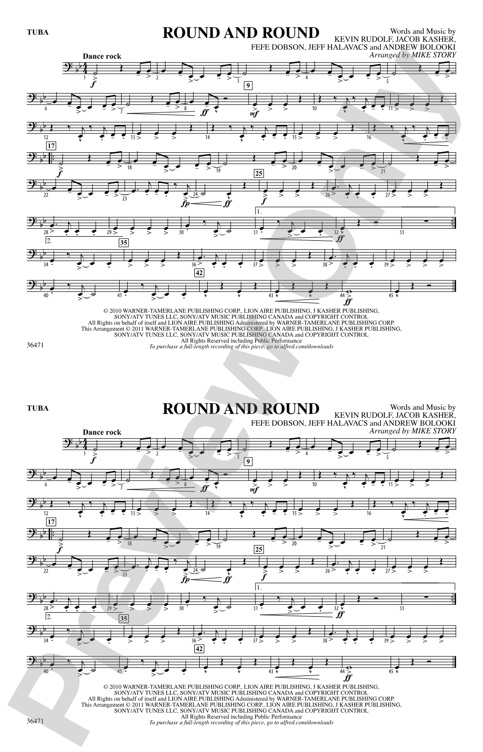 Round and Round: Tuba