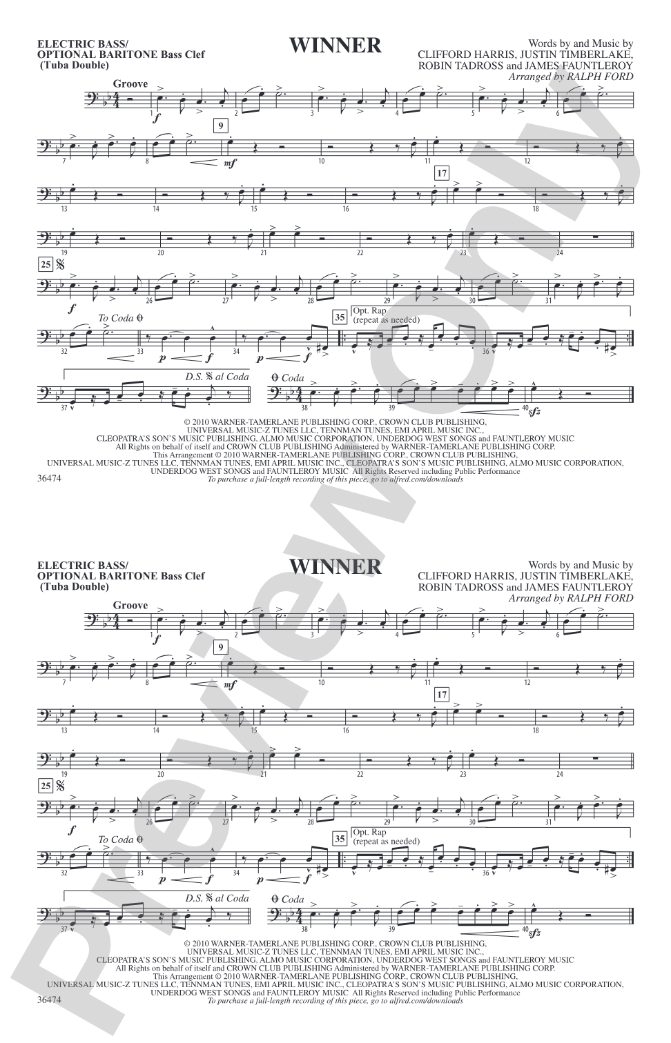 Winner: Electric Bass