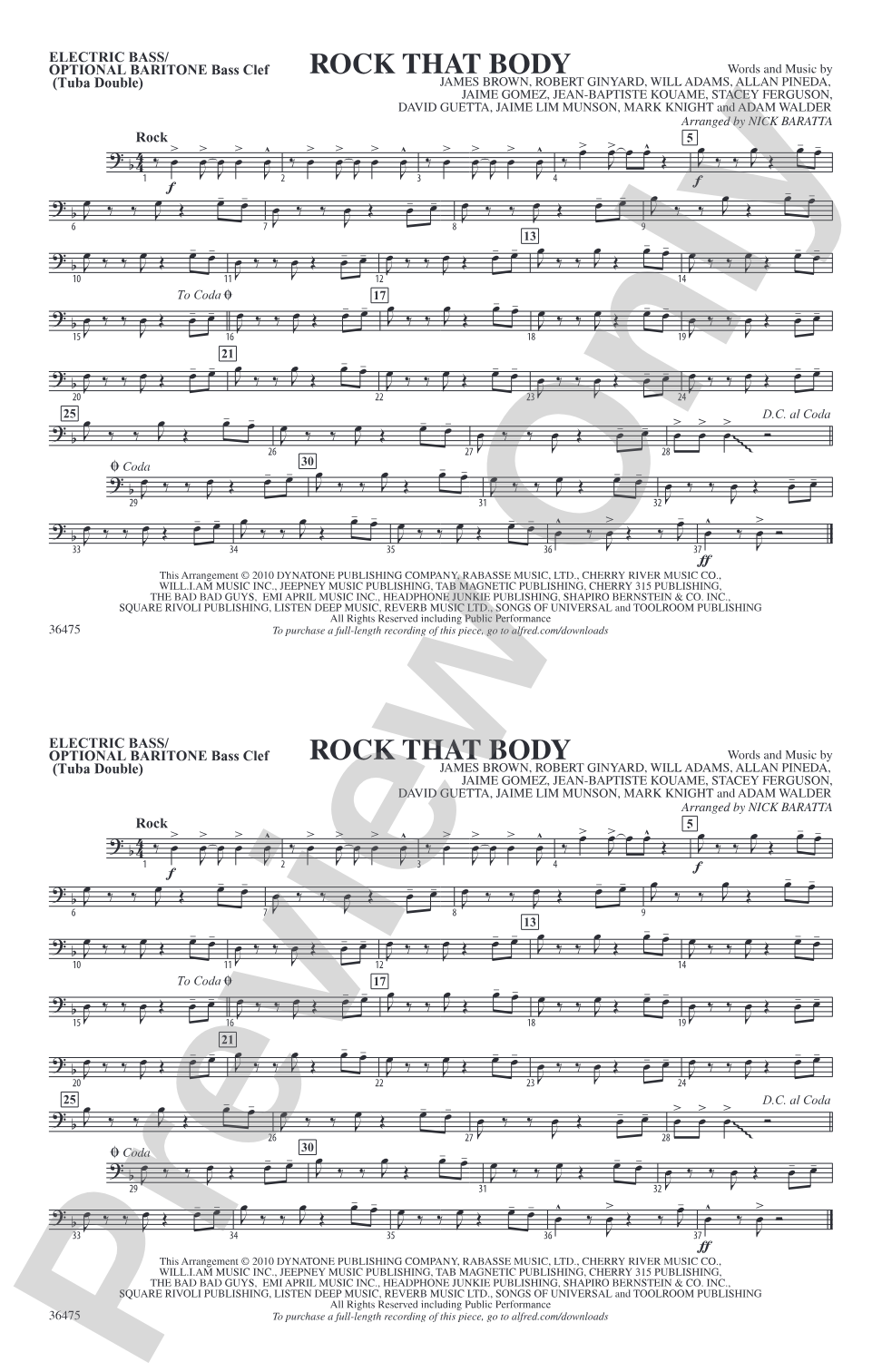 Rock That Body: Electric Bass