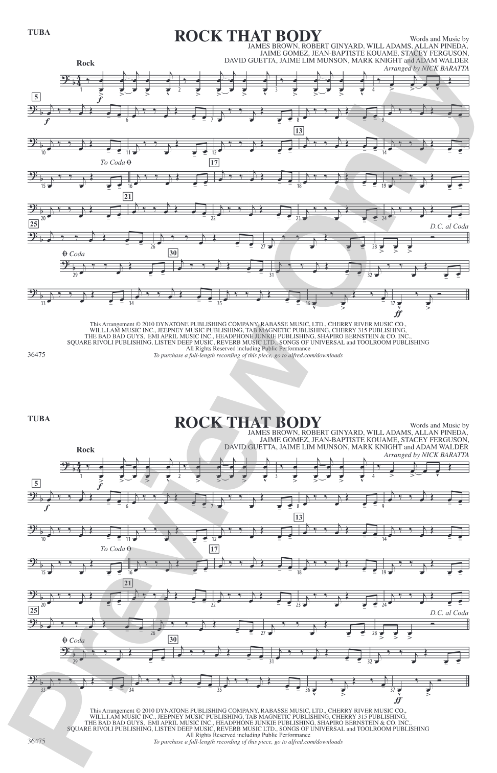 Rock That Body: Tuba