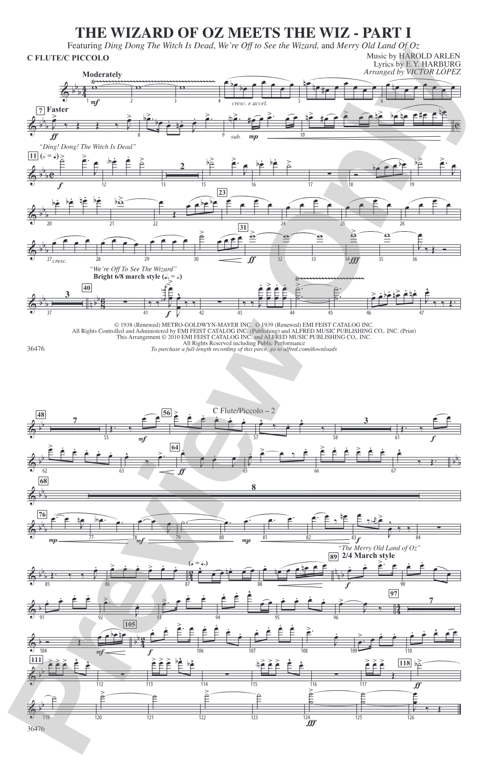 The Wizard of Oz Meets The Wiz, Part 1: Flute