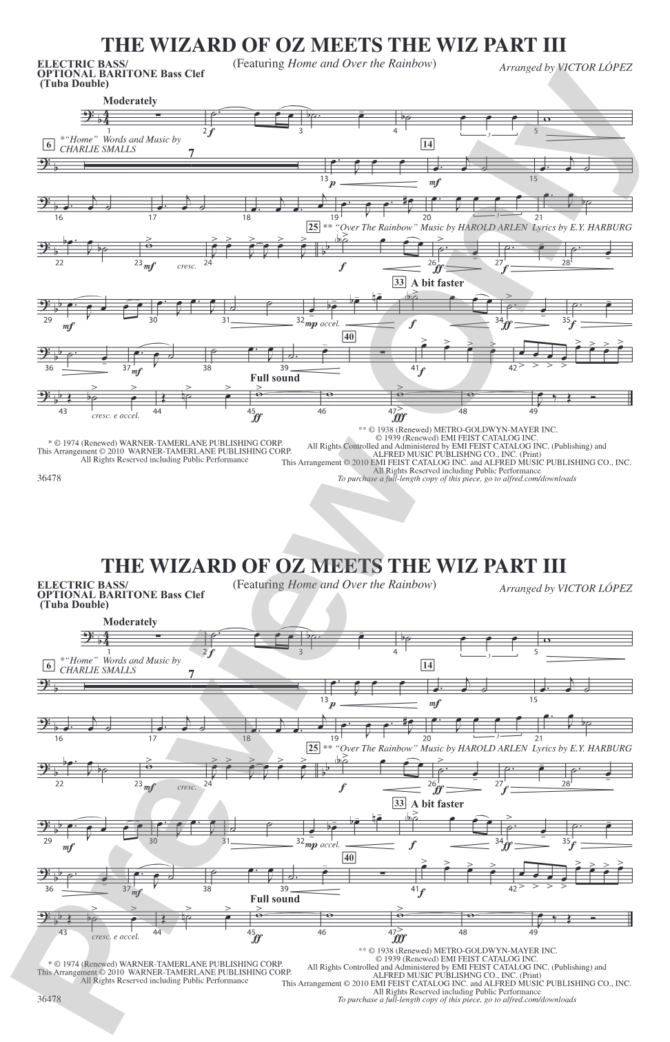 The Wizard of Oz Meets The Wiz, Part 3: Electric Bass