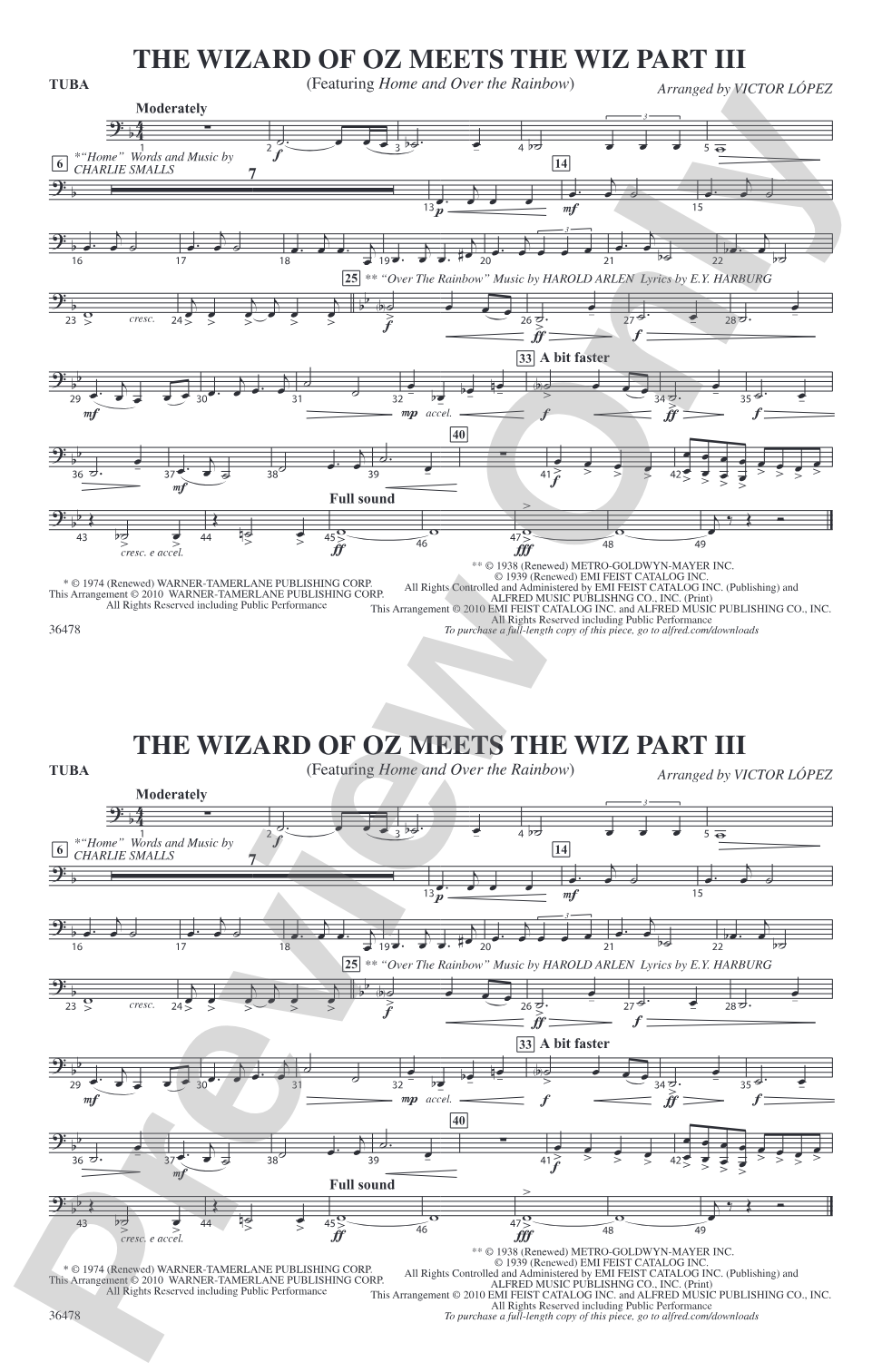 The Wizard of Oz Meets The Wiz, Part 3: Tuba