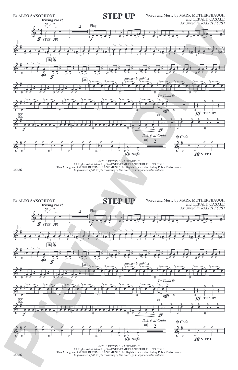 Step Up: E-flat Alto Saxophone