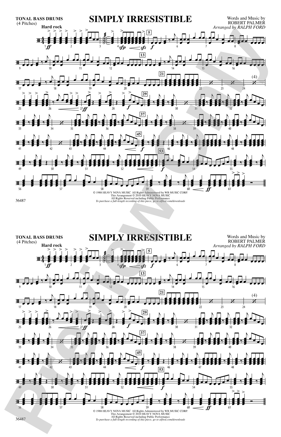 Simply Irresistible: Tonal Bass Drum