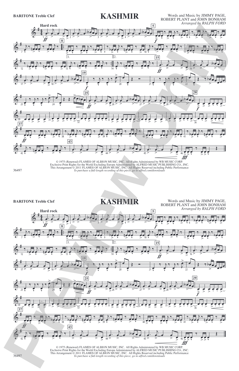 Kashmir: Baritone T.C.