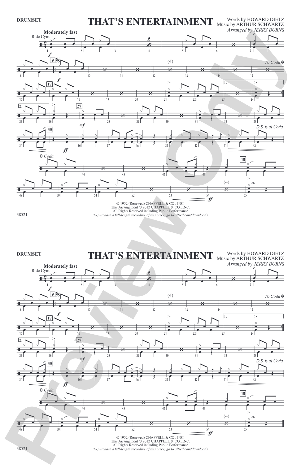 That's Entertainment: Drumset