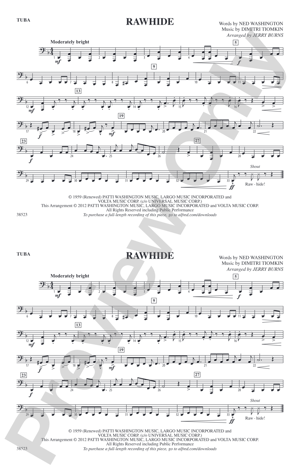 Rawhide: Tuba