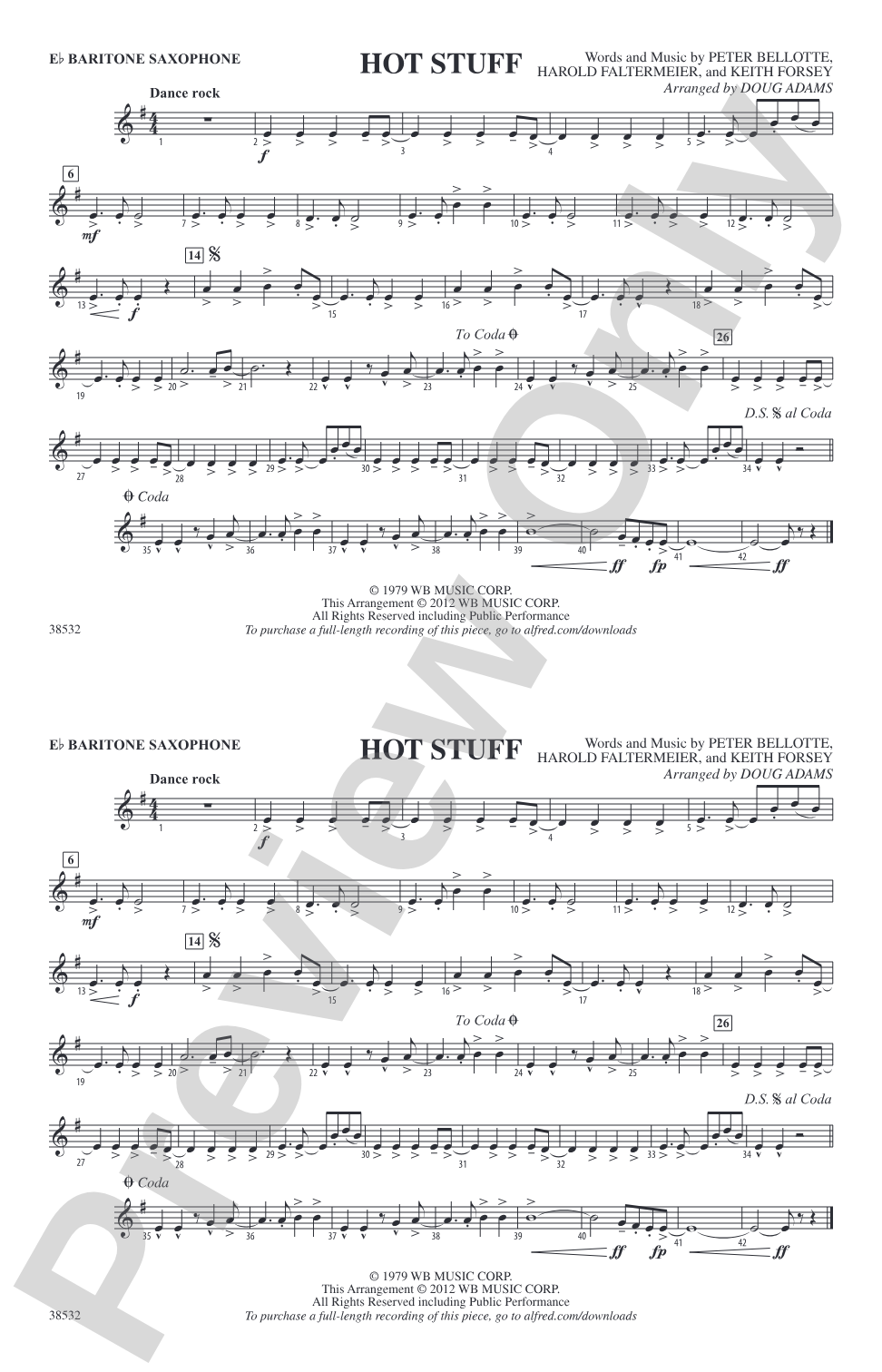 Hot Stuff: E-flat Baritone Saxophone