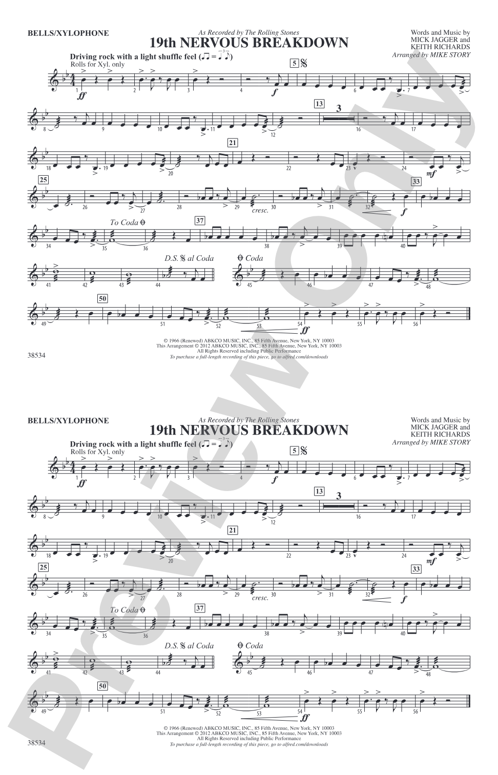 19th Nervous Breakdown: Mallets