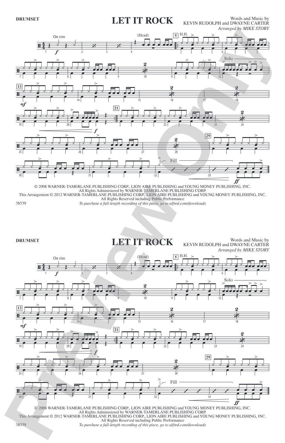 Let It Rock: Drumset