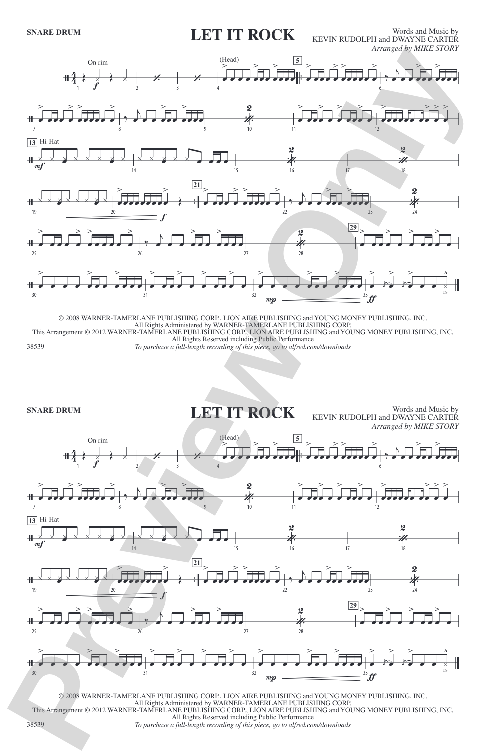 Let It Rock: Snare Drum