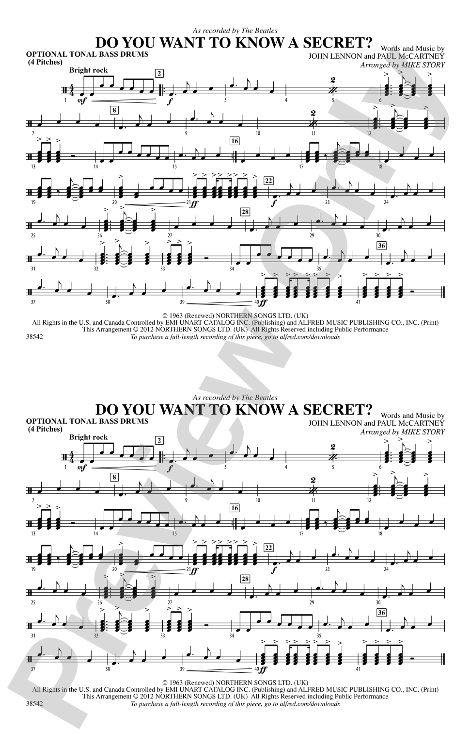 Do You Want to Know a Secret?: Tonal Bass Drum