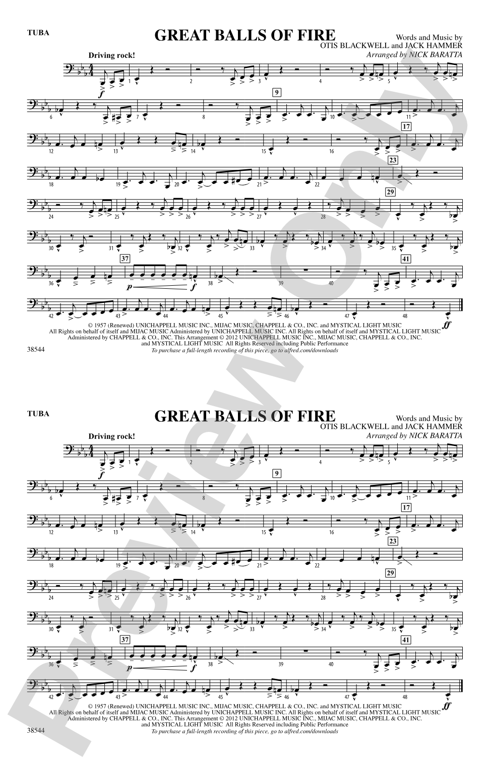 Great Balls of Fire: Tuba