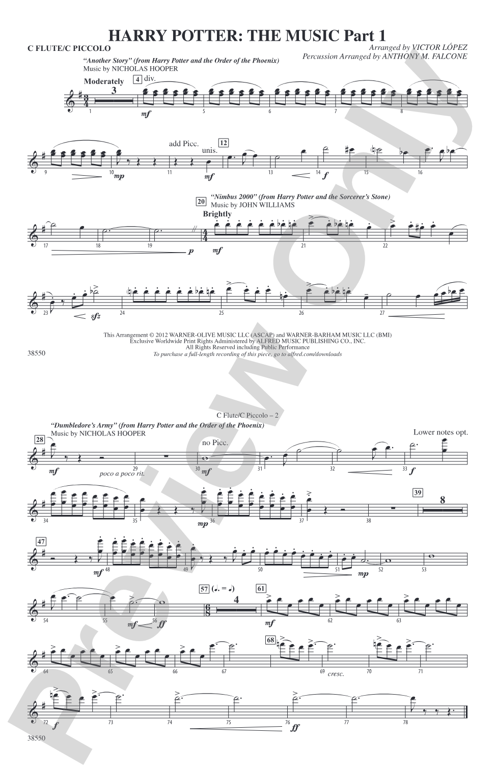 Harry Potter: The Music, Part 1: Flute