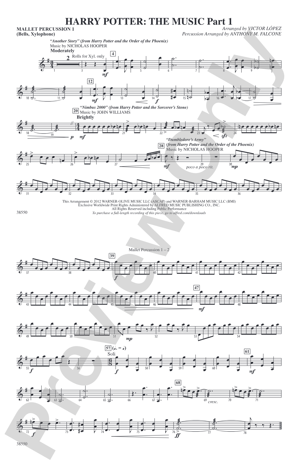 Harry Potter: The Music, Part 1: Mallets