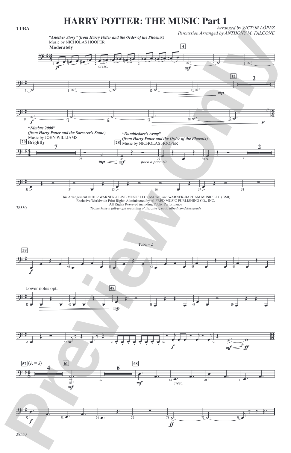 Harry Potter: The Music, Part 1: Tuba