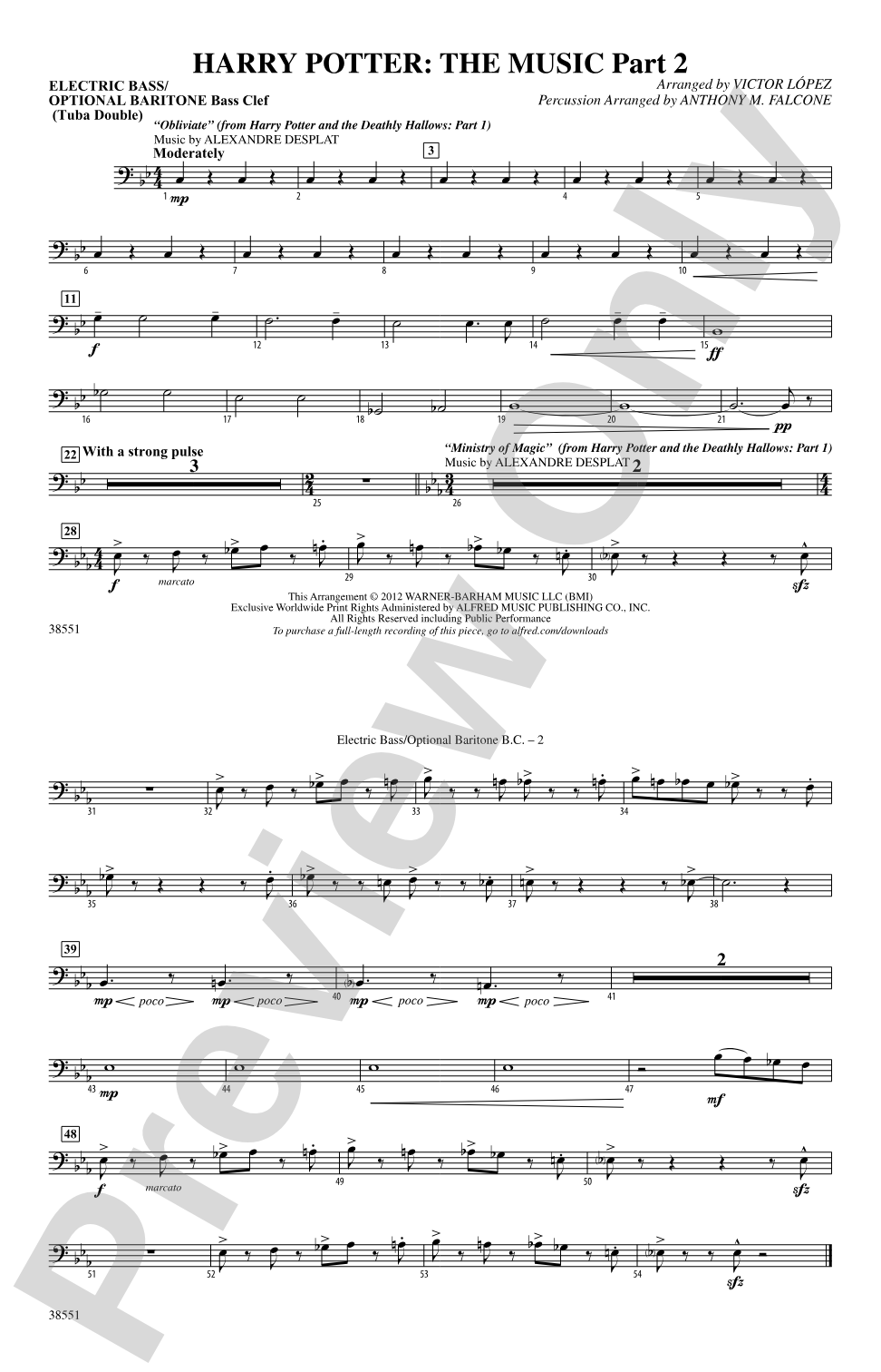 Harry Potter: The Music, Part 2: Electric Bass