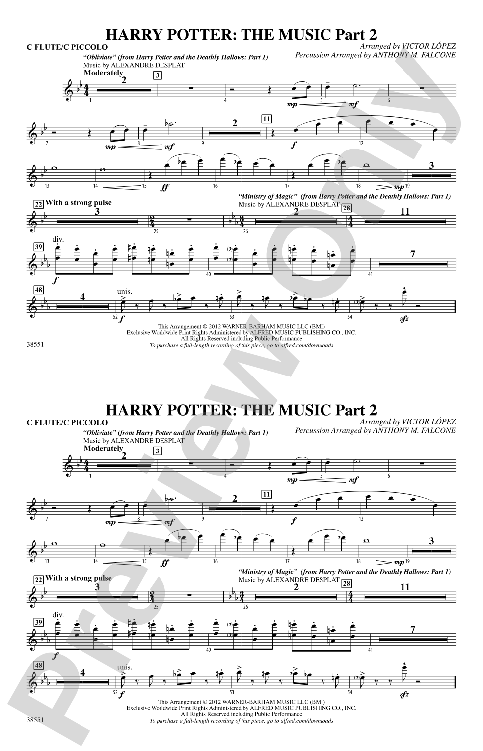 Harry Potter: The Music, Part 2: Flute