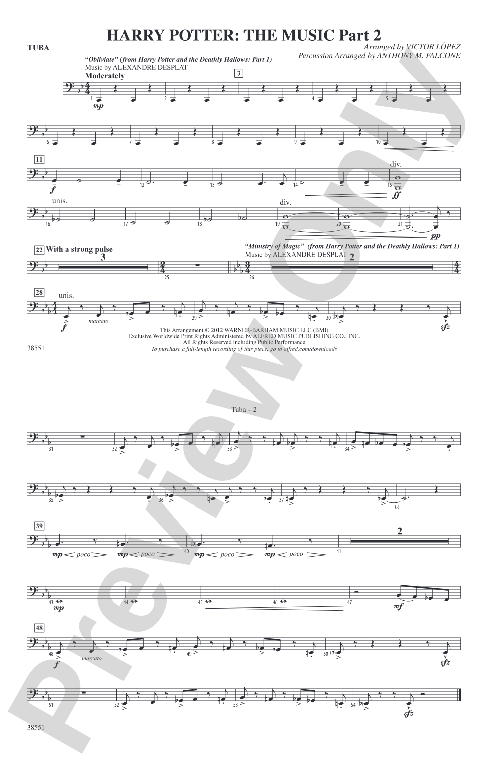 Harry Potter: The Music, Part 2: Tuba
